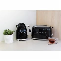 Smeg Toaster 2 Fentes Noir 950 W TSF01BLEU -de Buyer Soldes Magasin 70280 3 5 Toaster 2 fentes noir 950 W TSF01BLEU Smeg