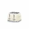 Smeg Toaster 4 Fentes Crème 2000 W TSF03CREU 2 Smeg Toaster 4 Fentes Crème 2000 W TSF03CREU -de Buyer Soldes Magasin 70282 0 8 Toaster 4 fentes creme 2000 W TSF03CREU Smeg