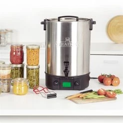 Stérilisateur Inox électrique 30 Litres Automatique 2200 W -de Buyer Soldes Magasin 713007 2 1 Sterilisateur inox electrique 30 litres automatique 2200 W Le Pratique