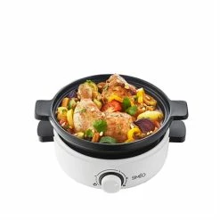 Tajine électrique Céramique 4 Personnes 1000 W Blanc -de Buyer Soldes Magasin 714004 3 1 Tajine electrique ceramique 4 personnes 1000 W blanc Simeo