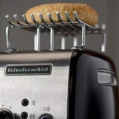 KitchenAid Grille-pain 2 Tranches Noir 5KMT221EOB -de Buyer Soldes Magasin 71964 4 2 Grille pain 2 tranches noir 5KMT221EOB Kitchenaid