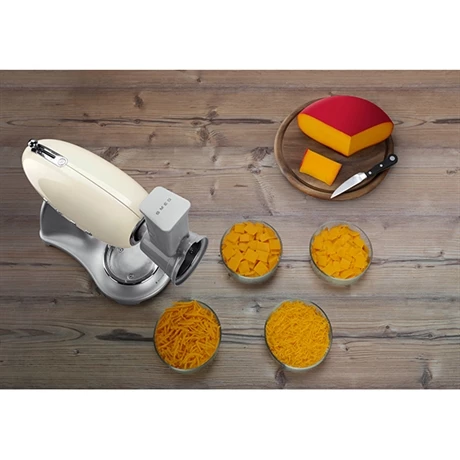 Smeg Tranchoir Et Râpe à Cylindres SMSG01 Pour Robot Sur Socle 4 Smeg Tranchoir Et Râpe à Cylindres SMSG01 Pour Robot Sur Socle – Image 2