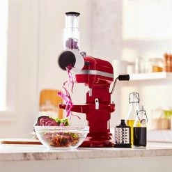 KitchenAid Tranchoir Et Râpes Cylindre 5KSMVSA Pour Robot Artisan -de Buyer Soldes Magasin 72107 2 3 Tranchoir et rapes cylindre 5KSMVSA pour robot Artisan Kitchenaid