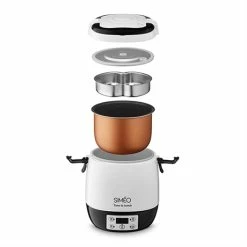 Lunch Box électrique Programmable 1,5 L 300 W Blanc Et Noir 8 Lunch Box électrique Programmable 1,5 L 300 W Blanc Et Noir -de Buyer Soldes Magasin 728063 1 4 Lunch box electrique programmable 1 5 L 300 W blanc et noir Simeo