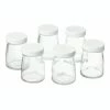 Cuisinart 6 Pots à Yaourt En Verre 125 Ml YM401E -de Buyer Soldes Magasin 72906 0 1 6 pots a yaourt en verre 125 ml YM401E Cuisinart