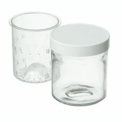 Cuisinart 2 Pots Faisselles Avec égouttoirs 250 Ml YM402E -de Buyer Soldes Magasin 72907 1 1 2 pots faisselles avec egouttoirs 250 ml YM402E Cuisinart