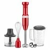 Mixeur Plongeant 5 Vitesses 180 W Rouge Empire Kitchenaid 5KHBV83EER