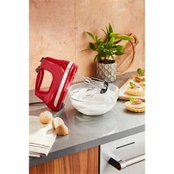 KitchenAid Batteur à Main électrique 6 Vitesses 60 W Rouge Empire 5KHM6118EER 6 KitchenAid Batteur à Main électrique 6 Vitesses 60 W Rouge Empire 5KHM6118EER -de Buyer Soldes Magasin 760354 1 1 Batteur a main electrique 6 vitesses 60 W rouge empire 5KHM6118EER Kitchenaid