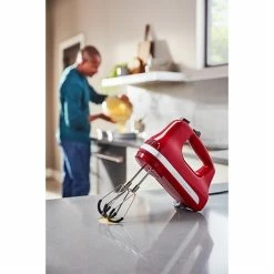 KitchenAid Batteur à Main électrique 6 Vitesses 60 W Rouge Empire 5KHM6118EER 7 KitchenAid Batteur à Main électrique 6 Vitesses 60 W Rouge Empire 5KHM6118EER -de Buyer Soldes Magasin 760354 2 1 Batteur a main electrique 6 vitesses 60 W rouge empire 5KHM6118EER Kitchenaid