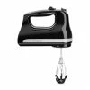 KitchenAid Batteur à Main électrique 6 Vitesses 60 W Noir Onyx 5KHM6118EOB -de Buyer Soldes Magasin 760355 0 2 Batteur a main electrique 6 vitesses 60 W noir onyx 5KHM6118EOB Kitchenaid