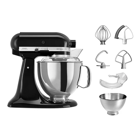 KitchenAid Robot Artisan Noir 5KSM175PS Avec Accessoires Supplémentaires 3 KitchenAid Robot Artisan Noir 5KSM175PS Avec Accessoires Supplémentaires