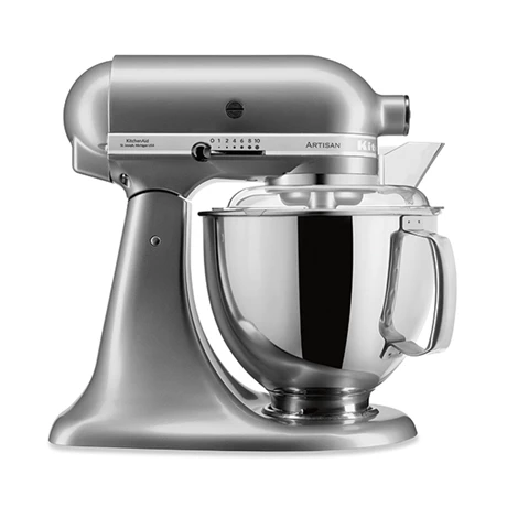 KitchenAid Robot Artisan Gris Argent 5KSM175PS Avec Accessoires Supplémentaires 4 KitchenAid Robot Artisan Gris Argent 5KSM175PS Avec Accessoires Supplémentaires – Image 2
