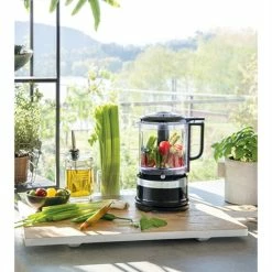 KitchenAid Robot Hachoir 1,2 L Noir Onyx 5KFC0516EOB -de Buyer Soldes Magasin 761008 4 2 Robot hachoir 1 2 L noir Onyx 5KFC0516EOB Kitchenaid