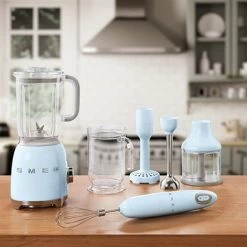 Smeg Blender 1,5 L 800 W BLF01PBEU Bleu Azur -de Buyer Soldes Magasin 761061 2 1 Blender 1 5 L 800 W BLF01PBEU bleu azur Smeg
