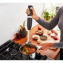 KitchenAid Mixeur Plongeant Sans Fil Noir 5KHBBV53EBM -de Buyer Soldes Magasin 761121 3 1 Mixeur plongeant sans fil noir 5KHBBV53EBM Kitchenaid