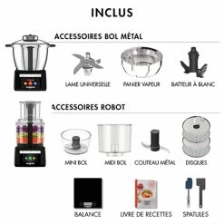 Magimix Robot Cook Expert Noir 18903 -de Buyer Soldes Magasin 76186 2 74 Robot Cook Expert Noir 18903 Magimix