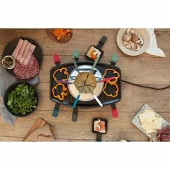 LIVOO Set à Raclette, Gril Et Fondue 8 Personnes 1100 W -de Buyer Soldes Magasin 780212 2 3 Set a raclette gril et fondue 8 personnes 1100 W Livoo