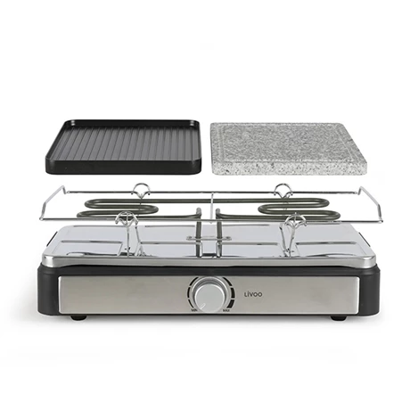 LIVOO Appareil à Raclette 8 Personnes 1400 W 5 LIVOO Appareil à Raclette 8 Personnes 1400 W – Image 3