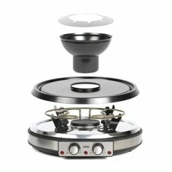 LIVOO Appareil à Raclette Grill Et Fondue 8 Personnes 1900 W DOC265 9 LIVOO Appareil à Raclette Grill Et Fondue 8 Personnes 1900 W DOC265 -de Buyer Soldes Magasin 780247 2 2 Appareil a raclette grill et fondue 8 personnes 1900 W DOC265 Livoo