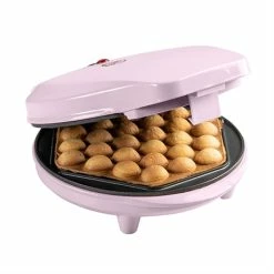 Bestron Gaufrier à Bulles 700 W Sweet Dreams Rose