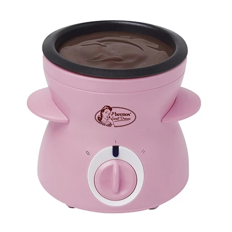 Bestron Fondue Au Chocolat Compact 25 W Sweet Dreams Rose 3 Bestron Fondue Au Chocolat Compact 25 W Sweet Dreams Rose