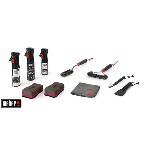 Weber Kit De Nettoyage Pour Barbecue à Gaz émaillé 3 Weber Kit De Nettoyage Pour Barbecue à Gaz émaillé