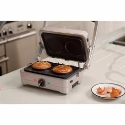 Cuisinart Gril Multifonctions électrique 3 En 1 Gril Gaufre Et Omelette 1000 W Gris Perle -de Buyer Soldes Magasin 780304 3 1 Gril multifonctions electrique 3 en 1 Gril Gaufre et Omelette 1000 W gris perle Cuisinart
