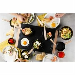 Domo Appareil 2 En 1 Mini-woks Et Mini-crêpes électrique 6 Personnes 1000 W -de Buyer Soldes Magasin 780306 3 1 Appareil 2 en 1 mini woks et mini crepes electrique 6 personnes 1000 W Domo