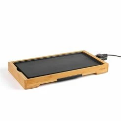 LIVOO Plancha Grill électrique En Aluminium Et Bambou 2200 W DOC202 -de Buyer Soldes Magasin 78161 2 2 Plancha grill electrique en aluminium et bambou 2200 W DOC202 Livoo