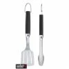 Weber Kit De 2 Ustensiles Premium En Acier Inoxydable 2 Weber Kit De 2 Ustensiles Premium En Acier Inoxydable -de Buyer Soldes Magasin 782037 0 1 Kit de 2 ustensiles Premium en acier inoxydable Weber