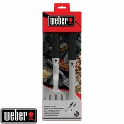 Weber Kit De 2 Ustensiles Premium En Acier Inoxydable -de Buyer Soldes Magasin 782037 4 1 Kit de 2 ustensiles Premium en acier inoxydable Weber