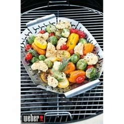 Weber Grand Panier à Légumes En Acier Inoxydable