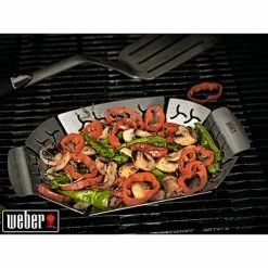 Weber Grand Panier à Légumes En Acier Inoxydable -de Buyer Soldes Magasin 782038 4 3 Grand panier a legumes en acier inoxydable Weber