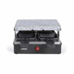 LIVOO Appareil à Raclette 4 Personnes 600 W