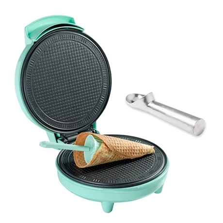Set Gaufrier à Cornet 700 W Sweet Dreams Et Cuillère à Glace Eutectique 3 Set Gaufrier à Cornet 700 W Sweet Dreams Et Cuillère à Glace Eutectique