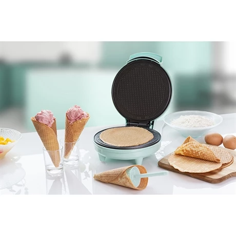Set Gaufrier à Cornet 700 W Sweet Dreams Et Cuillère à Glace Eutectique 5 Set Gaufrier à Cornet 700 W Sweet Dreams Et Cuillère à Glace Eutectique – Image 3