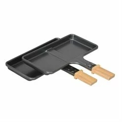 Set Appareils à Raclette Et à Fondue En Bois -de Buyer Soldes Magasin 789021 2 1 Set appareils a raclette et a fondue en bois Kitchen Chef Professional