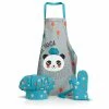 Ensemble Gant, Toque Et Tablier De Cuisine Impression Panda Enfant -de Buyer Soldes Magasin 829003 0 1 Ensemble Gant toque et tablier de cuisine impression Panda Enfant Winkler