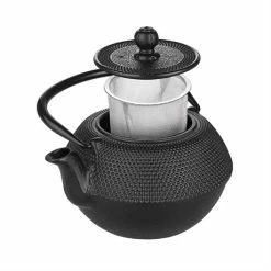 Ibili Théière Fer Fondu Noir 1,2 L -de Buyer Soldes Magasin 86006 1 1 Theiere fer fondu noir 1 2 L Ibili