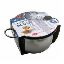 Cuit-pâtes En Inox 18 10 Avec Couvercle égouttoir 20 Cm 4,5 L -de Buyer Soldes Magasin 87327 1 2 Cuit pates en inox 18 10 avec couvercle egouttoir 20 cm 4 5 L Inoxriv
