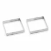 Lot 2 Cercles à Tarte Perforés En Inox Carré 12 Cm -de Buyer Soldes Magasin 87948 0 3 Lot 2 cercles a tarte perfores en inox carre 12 cm Mathon