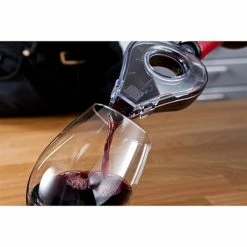 Aérateur à Vin Noir Translucide -de Buyer Soldes Magasin 880004 1 1 Aerateur a vin noir translucide Vacu vin