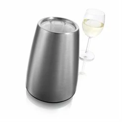 Seau Refroidisseur à Vin En Acier Brossé -de Buyer Soldes Magasin 880009 1 1 Seau refroidisseur a vin en acier brosse Vacu vin