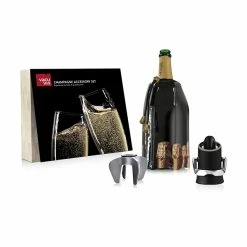 Coffret Accessoires à Champagne 3 Pièces