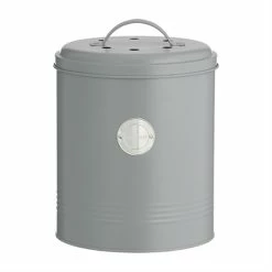 Typhoon Seau à Compost 2,5 L Gris