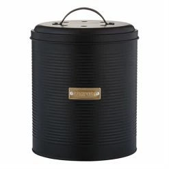 Typhoon Seau à Compost 2,5 L Noir