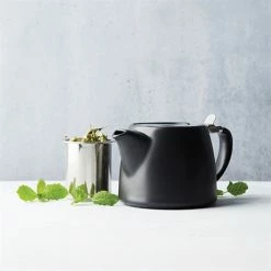 Théière Avec Infuseur Noir 500 ML 7 Théière Avec Infuseur Noir 500 ML -de Buyer Soldes Magasin 880077 1 1 Theiere avec infuseur Noir 500 mL Point Virgule