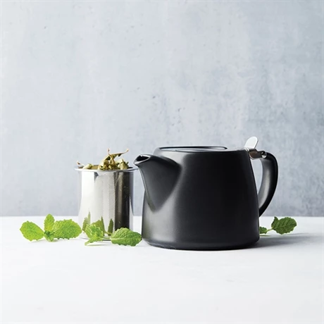 Théière Avec Infuseur Noir 500 ML 4 Théière Avec Infuseur Noir 500 ML – Image 2